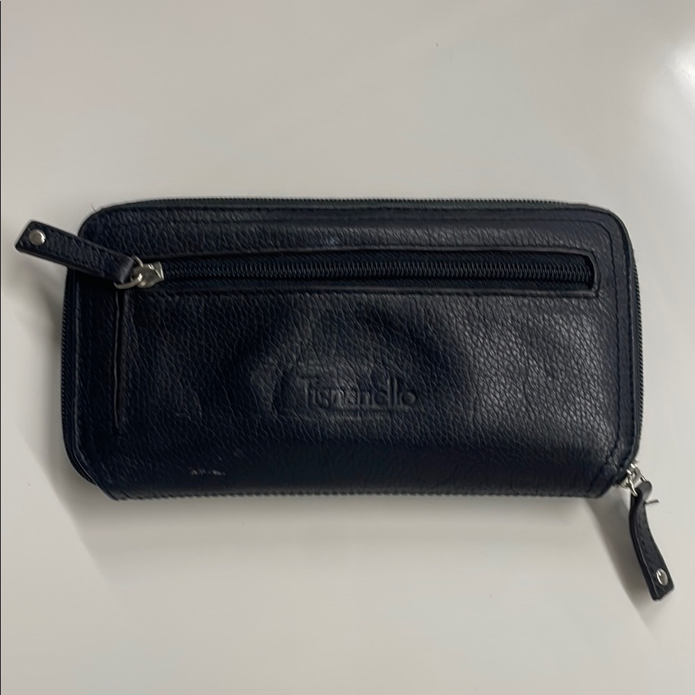 Tignanello Black Leather Men's Wallet